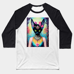 Cat Magic Baseball T-Shirt